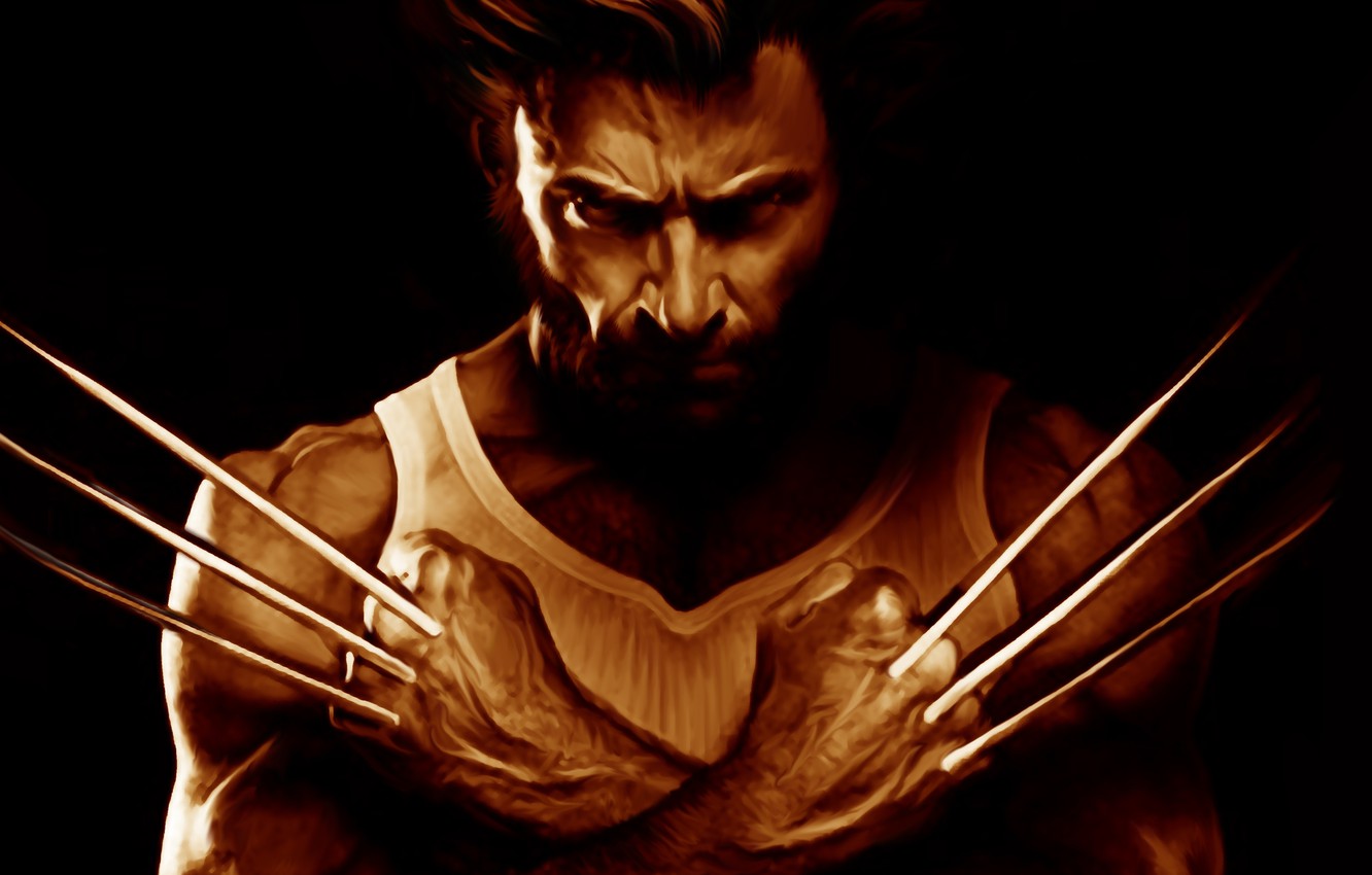 Photo Wallpaper Hugh Jackman, X-men, Logan, Wolverine, - X Men Origins Wolverine - HD Wallpaper 