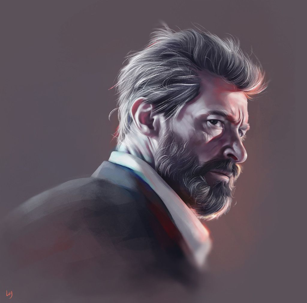 Hugh Jackman Logan Art - HD Wallpaper 
