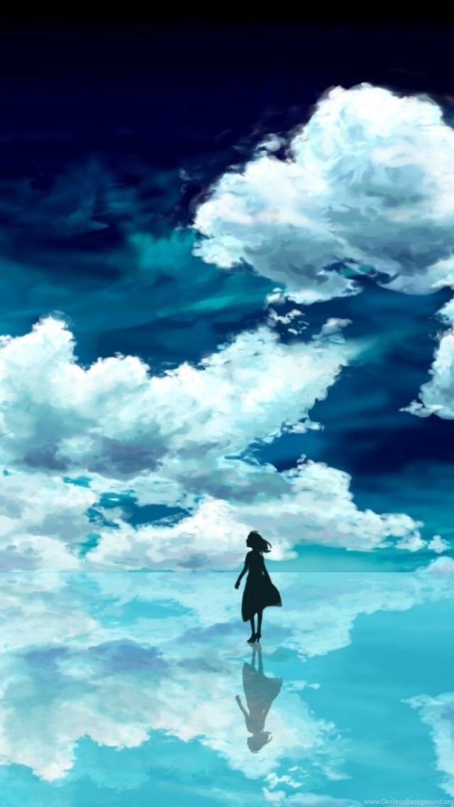 Anime Wallpaper Iphone 5 - Anime Scenery Wallpaper Portrait Hd - HD Wallpaper 