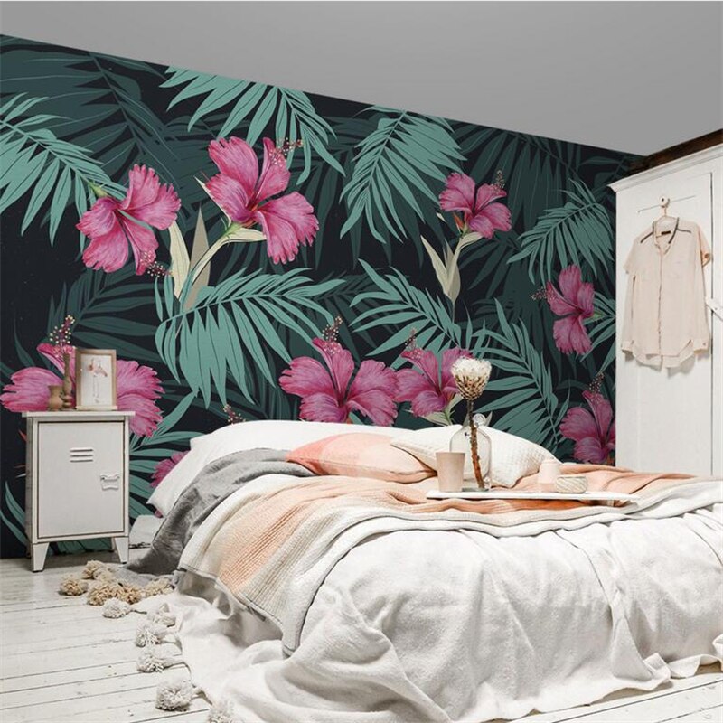 White Wooden Floor Bedroom - HD Wallpaper 