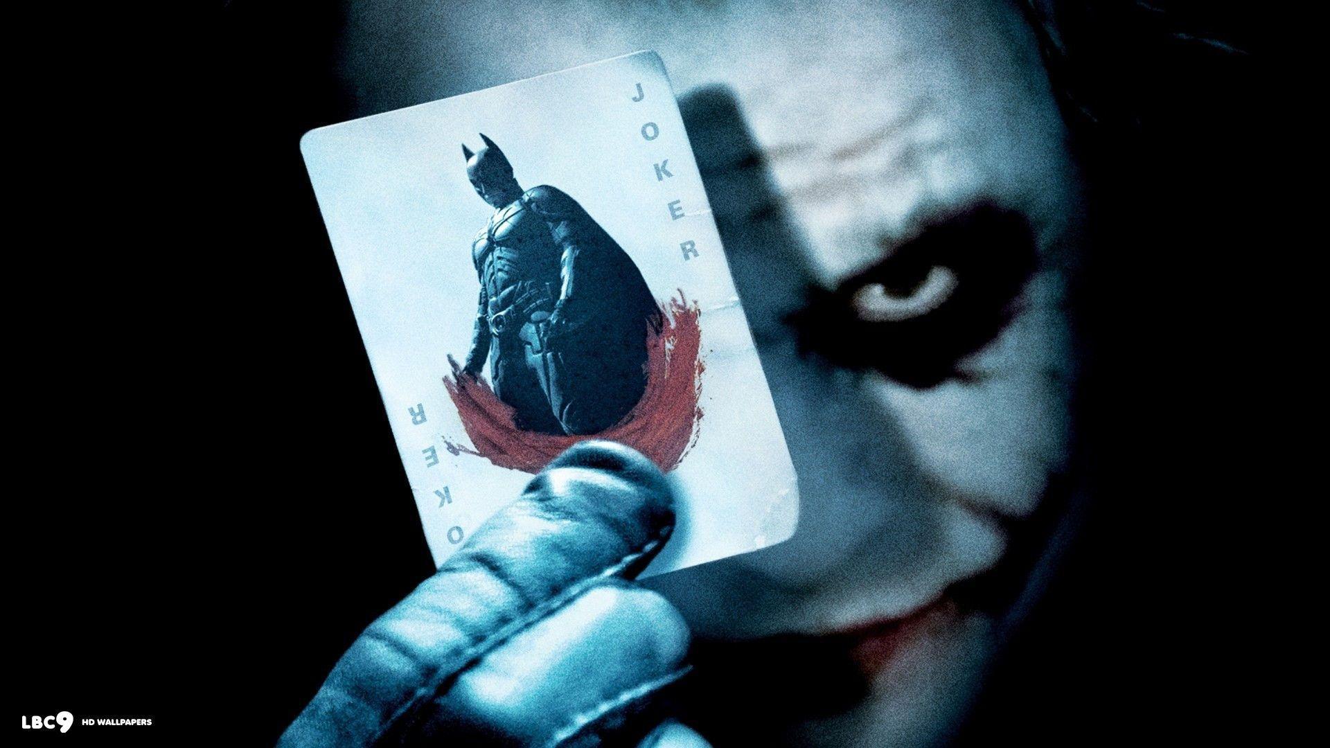 Joker The Dark Knight - HD Wallpaper 