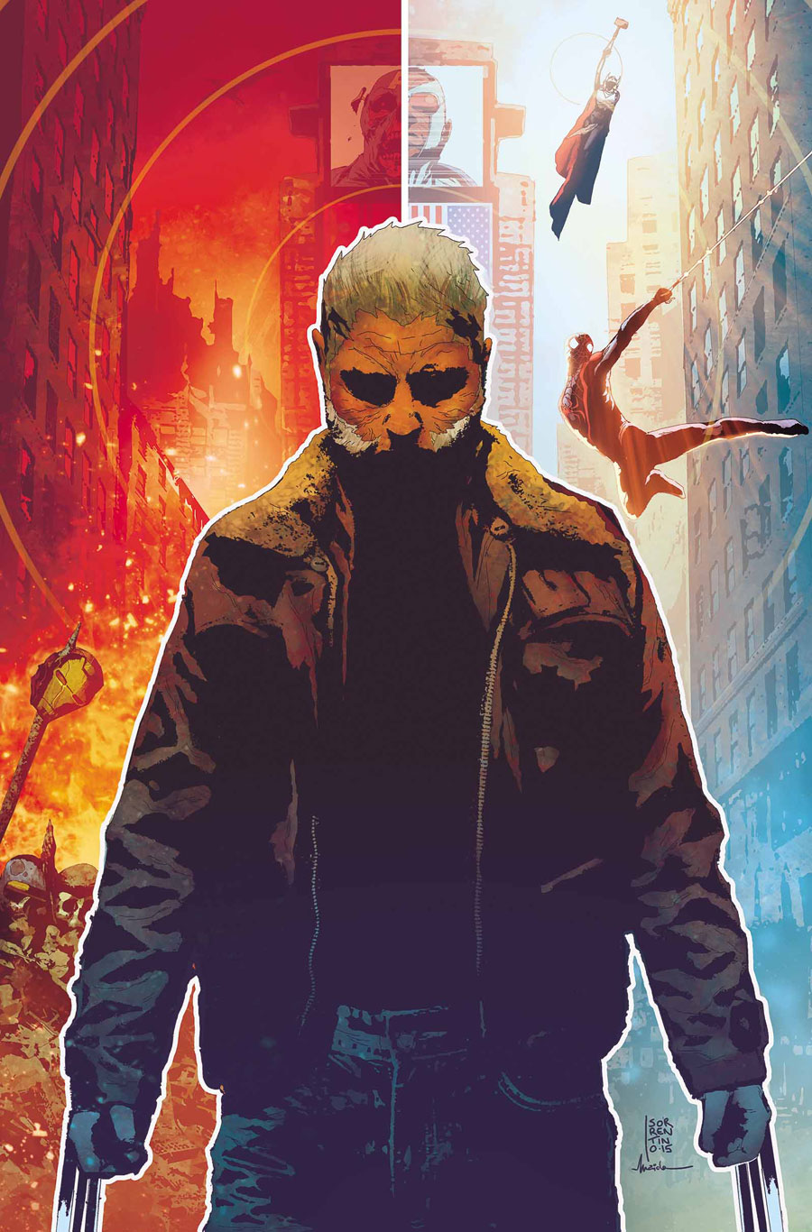 Old Man Logan #1 Cover - HD Wallpaper 