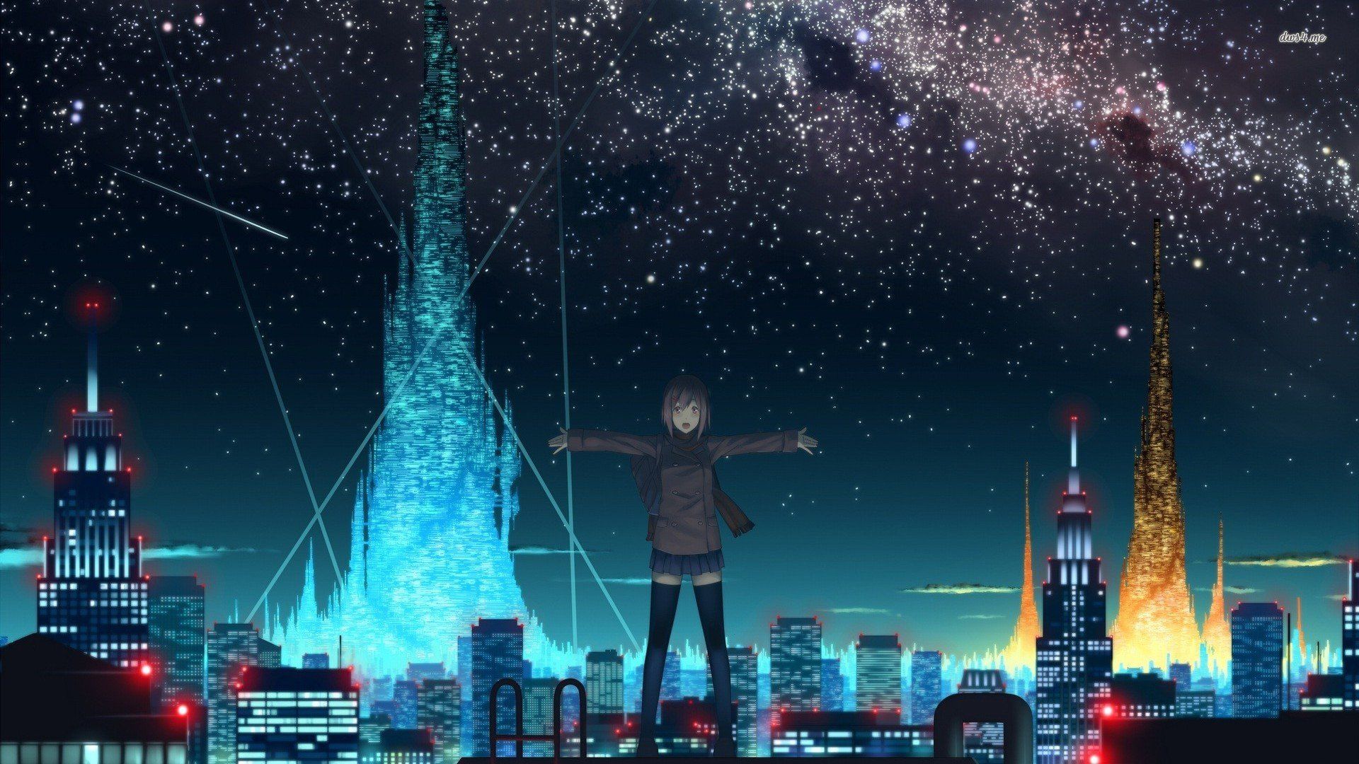 Anime Night Wallpaper Hd - 1920x1080 Wallpaper Anime Night Wallpaper Hd - 1920x1080 Wallpaper