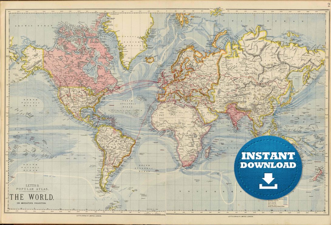 Blank Political World Map High Resolution Fresh Wallpapers - Vintage World Map Free - HD Wallpaper 