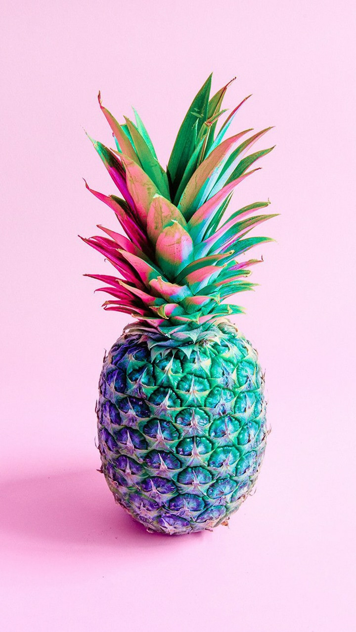 Pineapple, Pink, And Wallpaper Image - Pineapple Wallpaper Phone - HD Wallpaper 