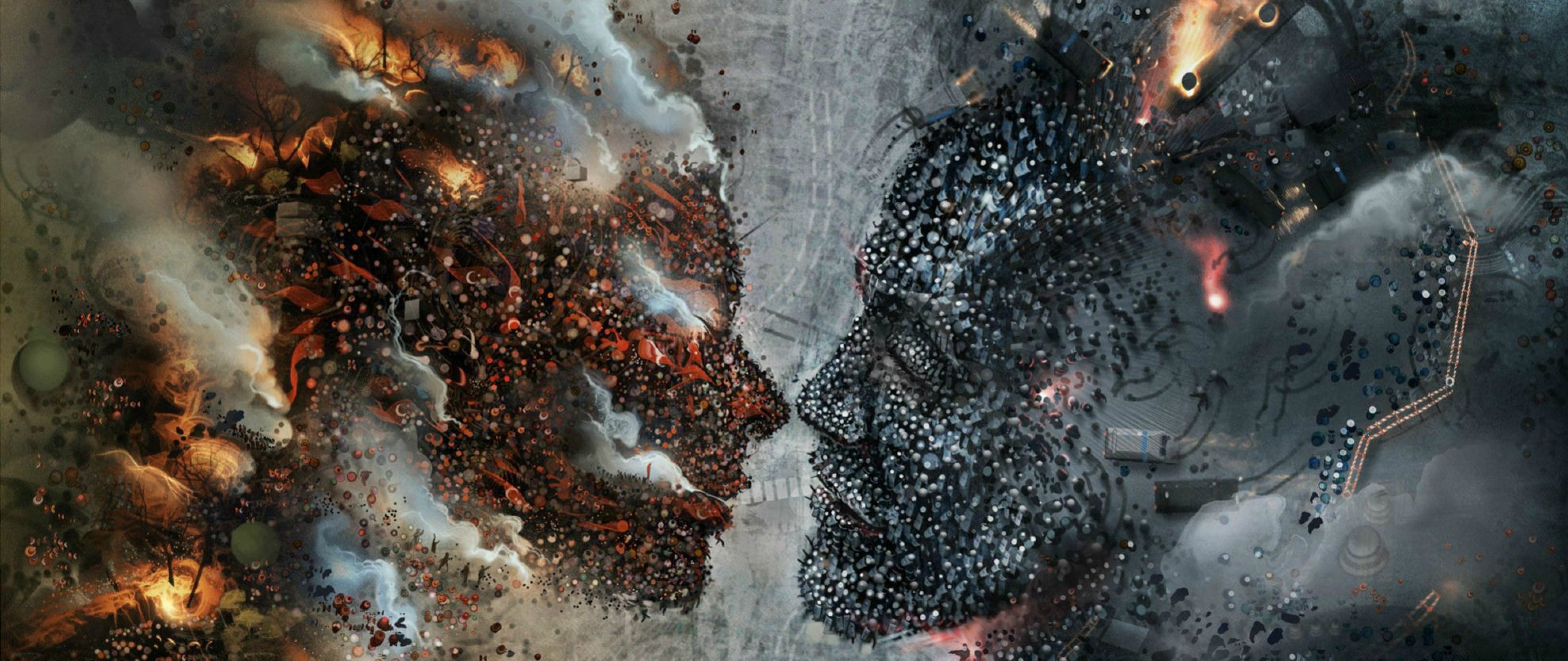 Android Jones Harmony Of Dragons - HD Wallpaper 