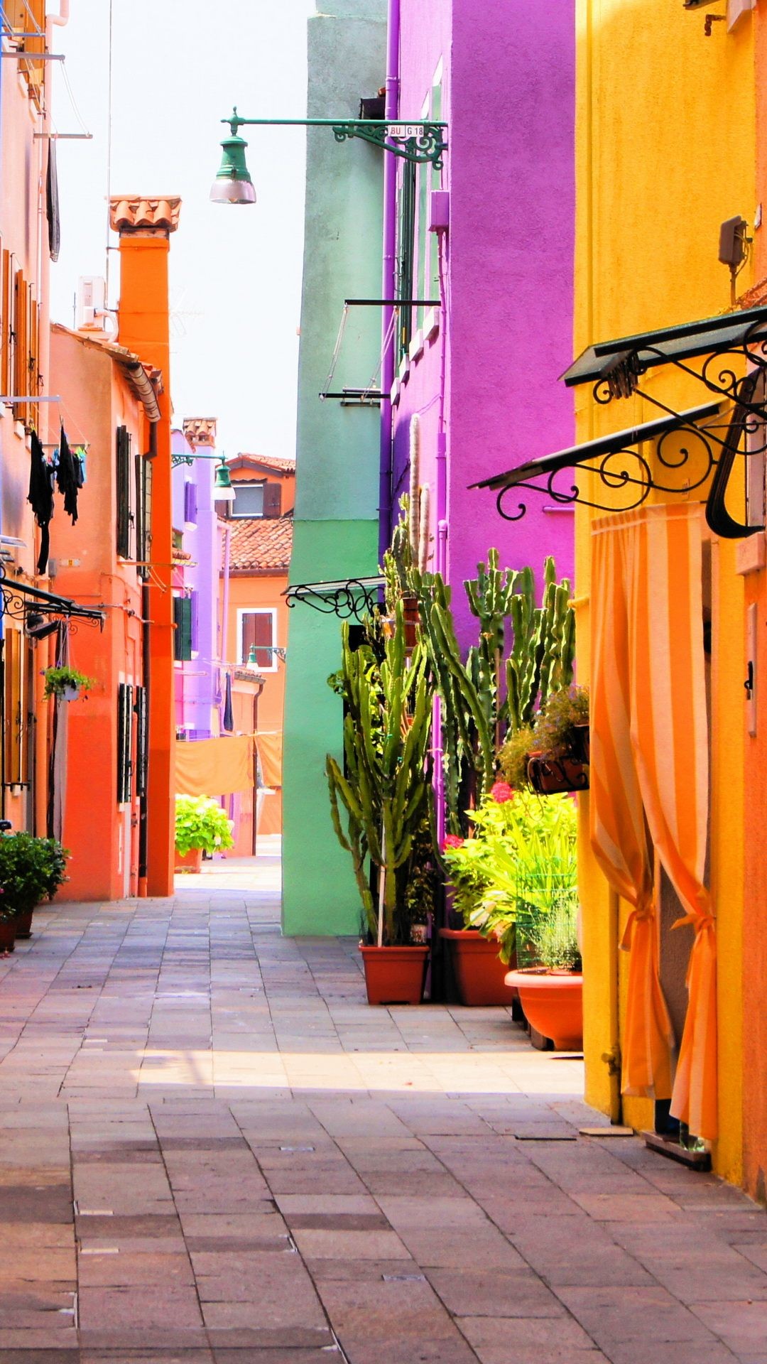 Italy Colorful Streets - HD Wallpaper 