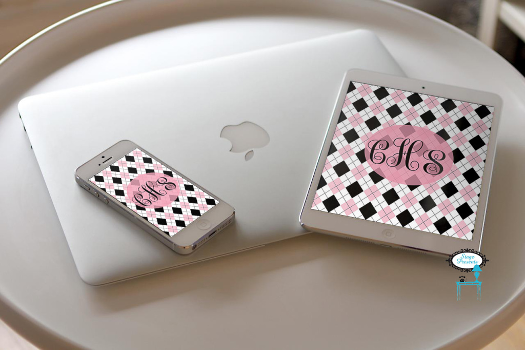 Blueargylemockup - Mobile Phone - HD Wallpaper 