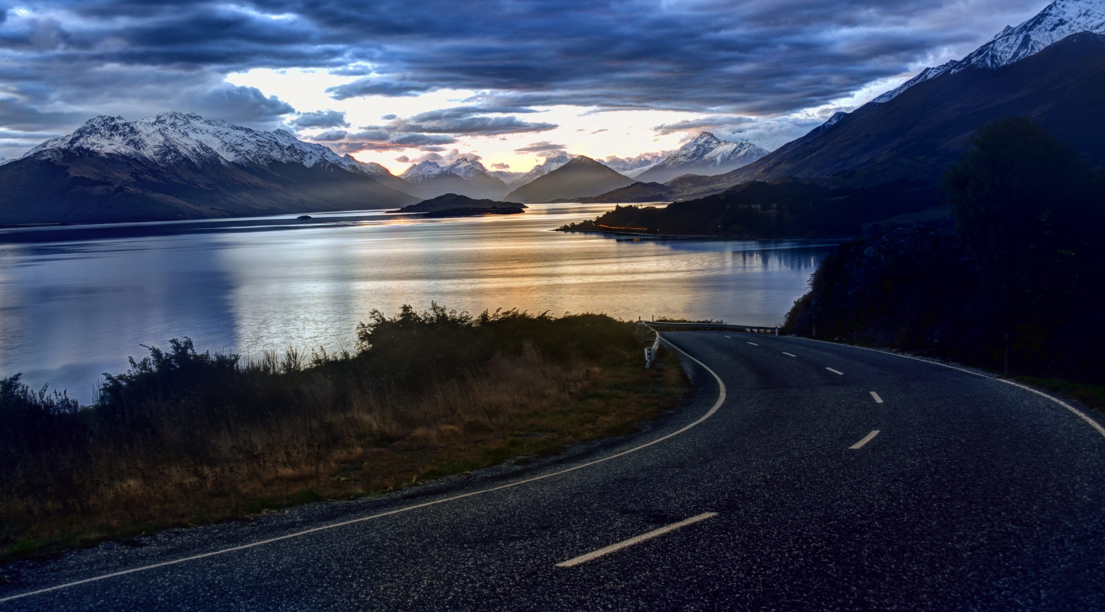 Landscapes With Roads - HD Wallpaper 