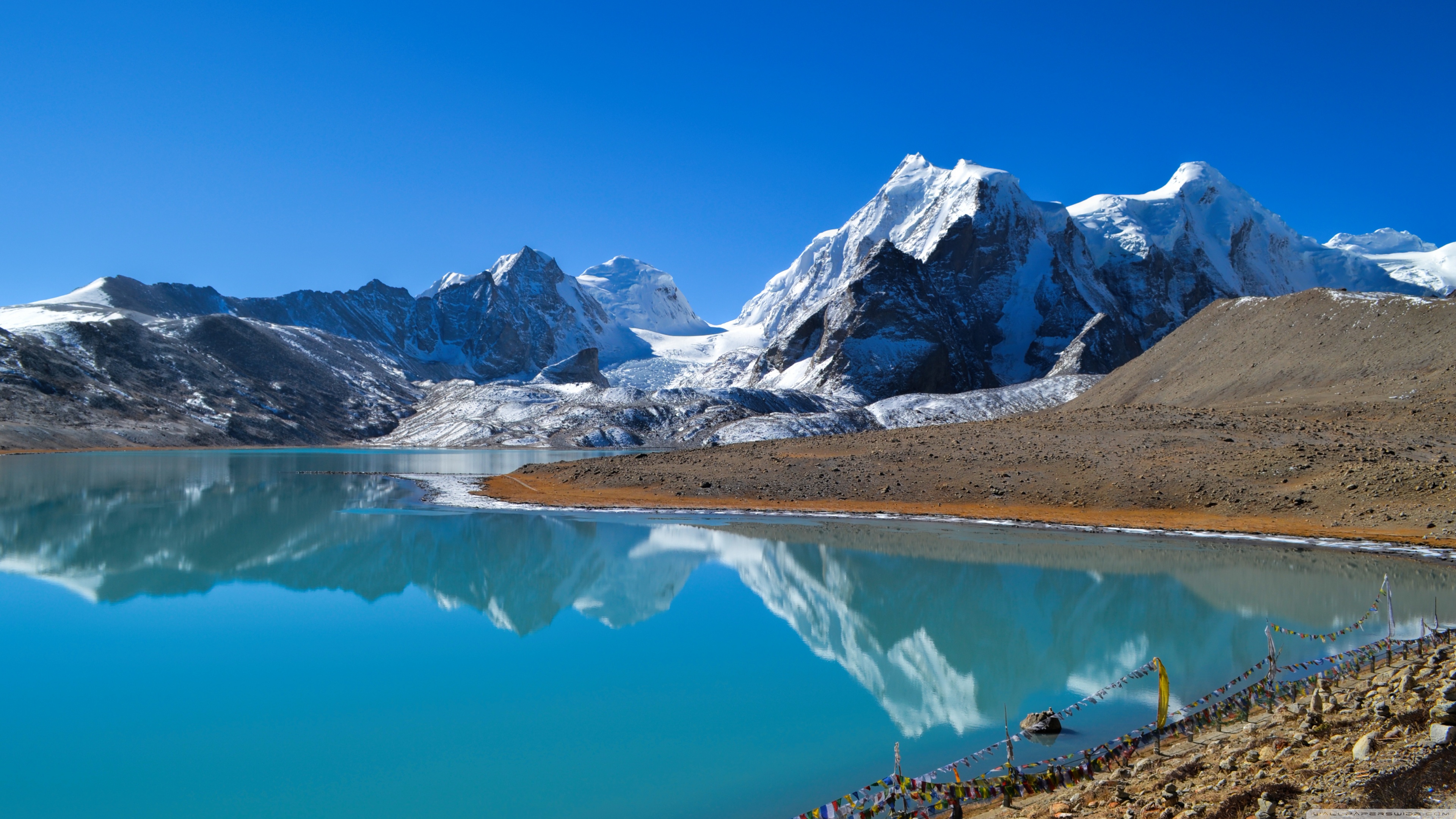 Gurudongmar Lake - HD Wallpaper 