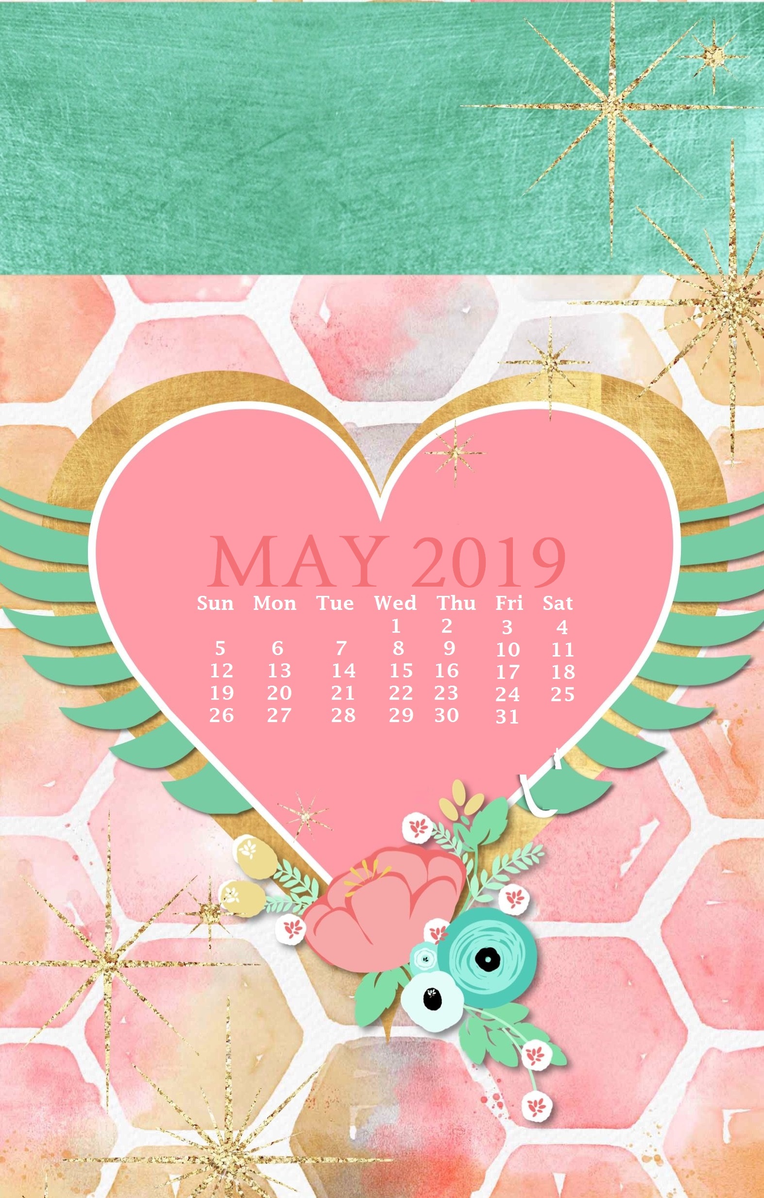 Iphone May 2019 Calendar Wallpaper - May 2019 Iphone - HD Wallpaper 