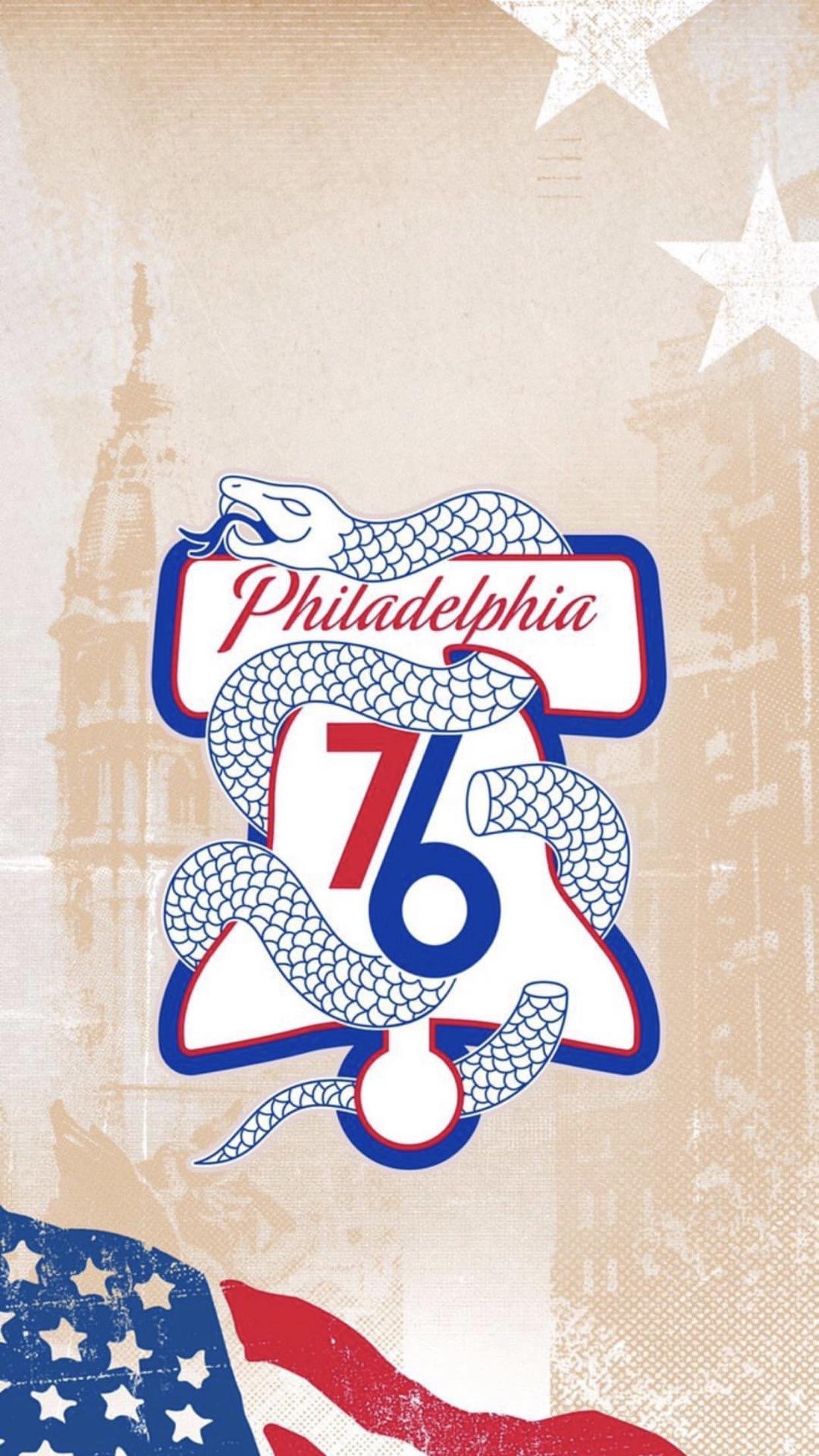 Philadelphia 76ers New Logo - HD Wallpaper 