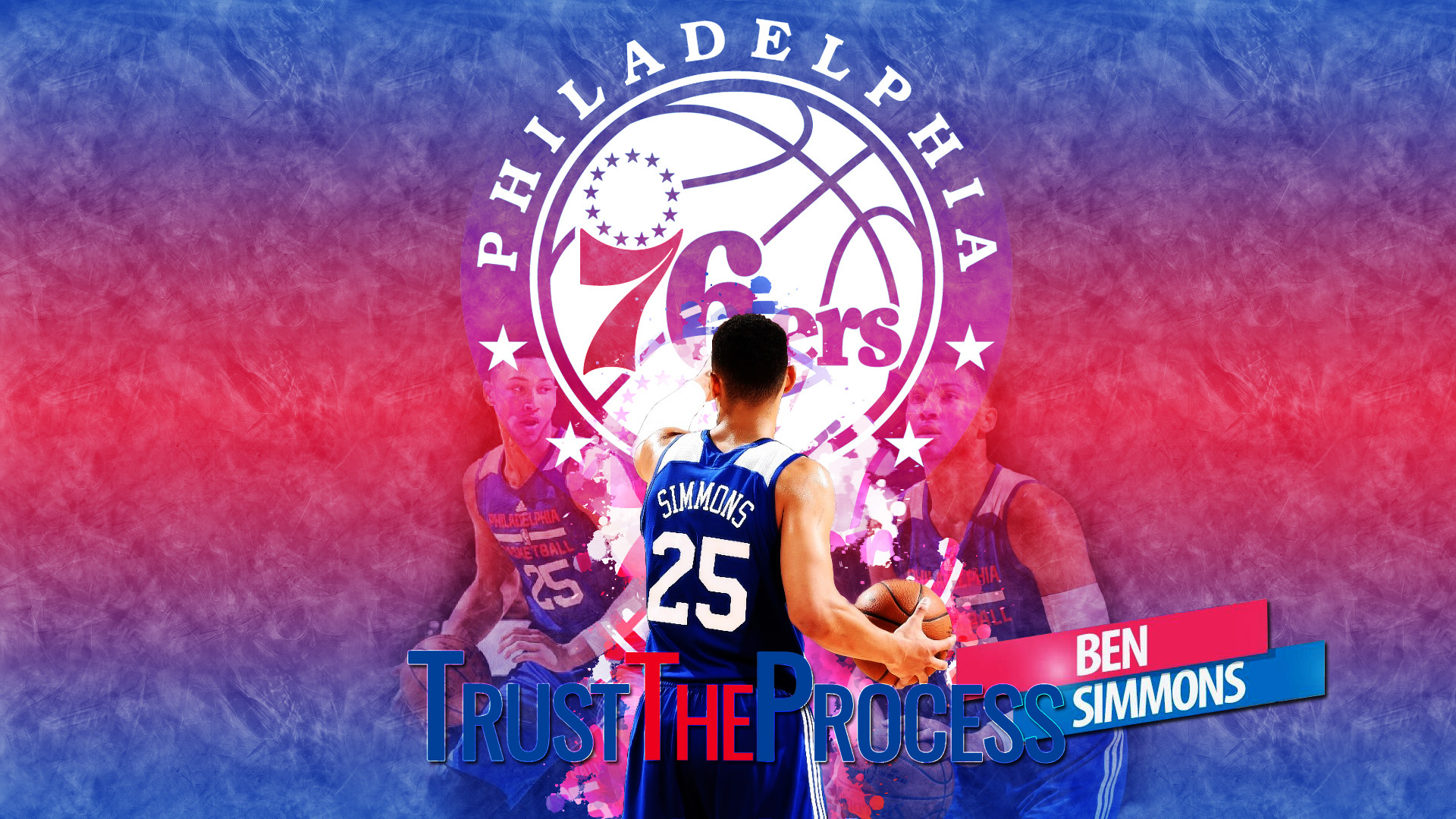 Philadelphia 76ers Ben Simmons - HD Wallpaper 