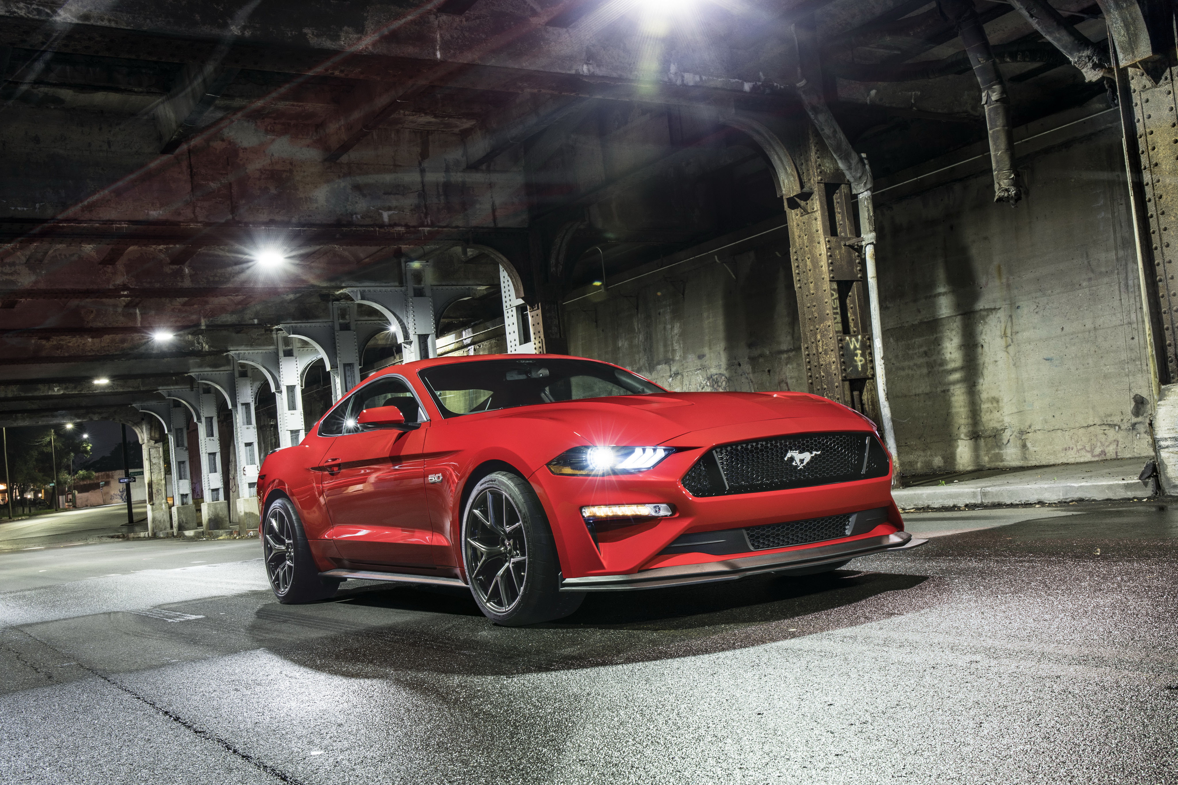Ford Mustang 2019 Red 4096x2731 Wallpaper Teahub Io