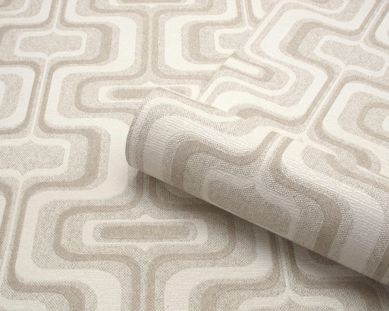 San Remo Retro Glitter Wallpaper Silver Grey Designer - Belgravia 6511 - HD Wallpaper 