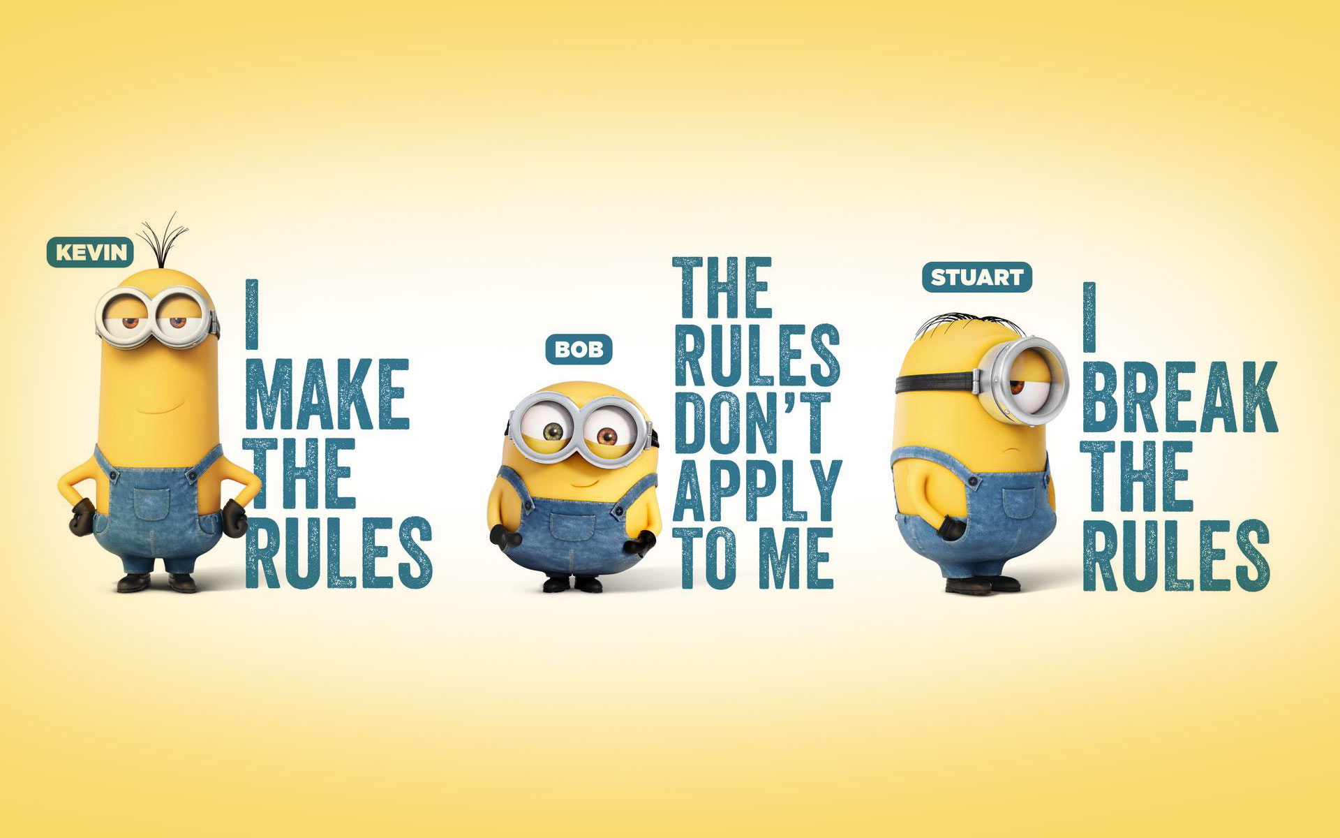 Desktop Minions Wallpaper Hd - HD Wallpaper 