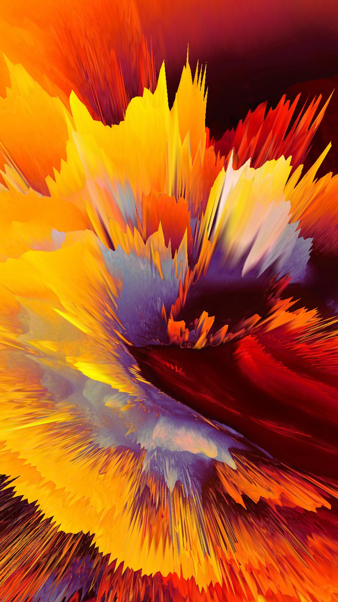 Abstract Colorful Explosion 4k 3840x2160 Smartphone Wallpaper 4k
