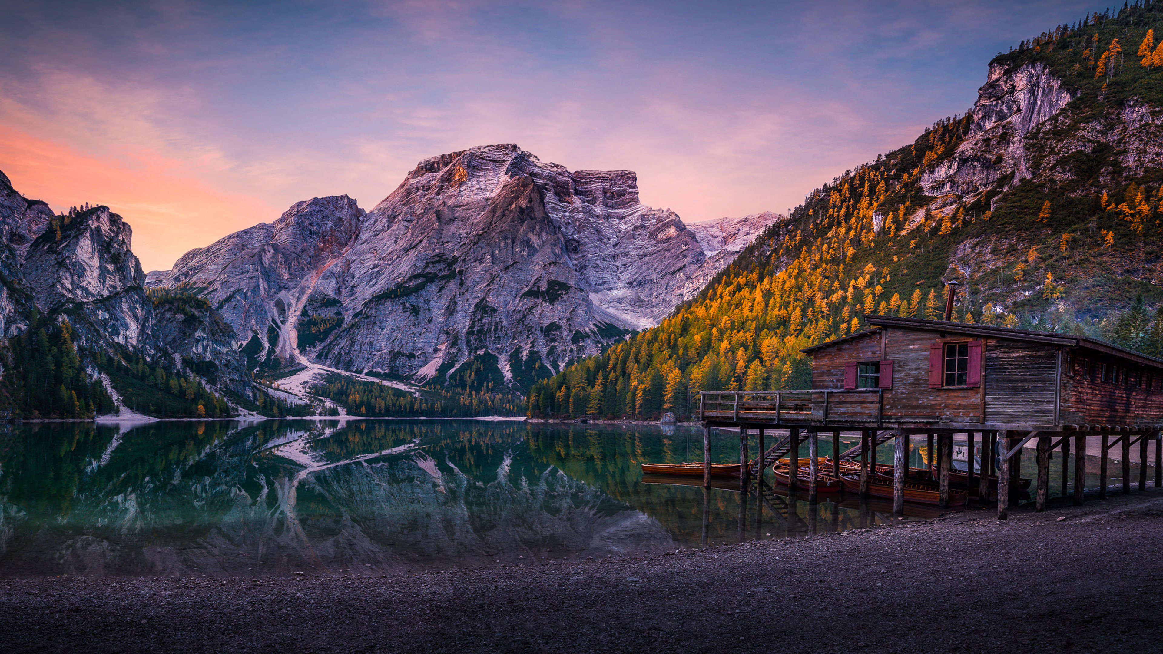 Pragser Wildsee - HD Wallpaper 
