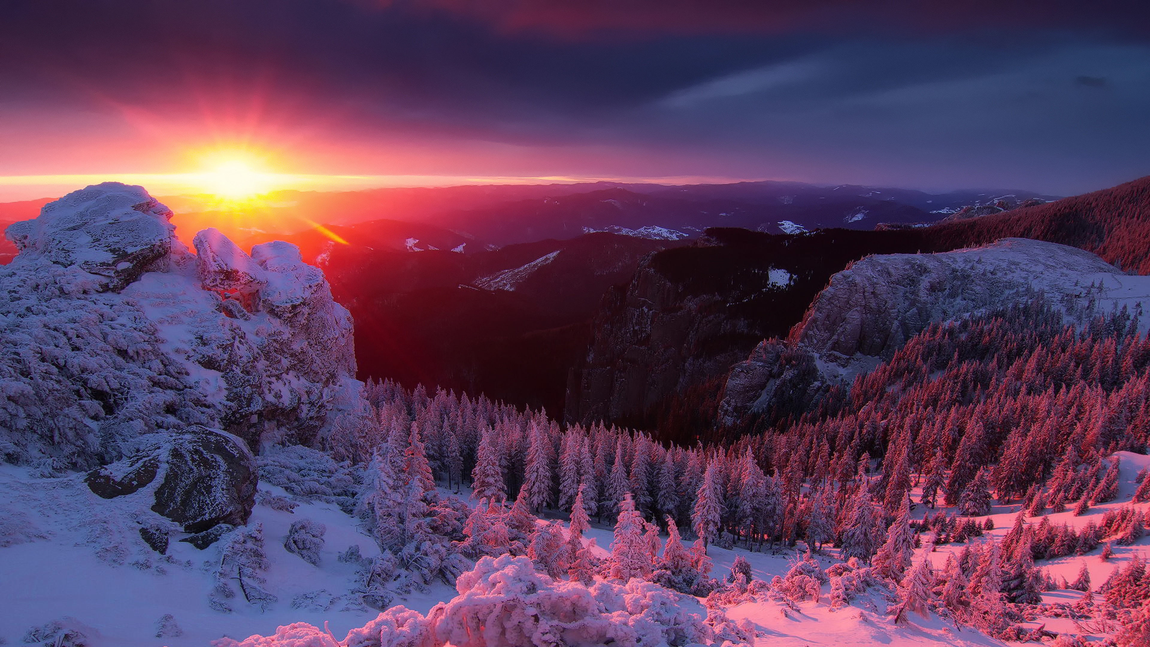 High Resolution Winter Desktop Backgrounds - HD Wallpaper 