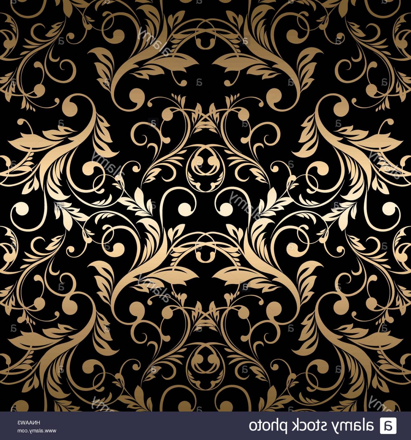 Powerline Vector Art - Luxury Gold Background - HD Wallpaper 