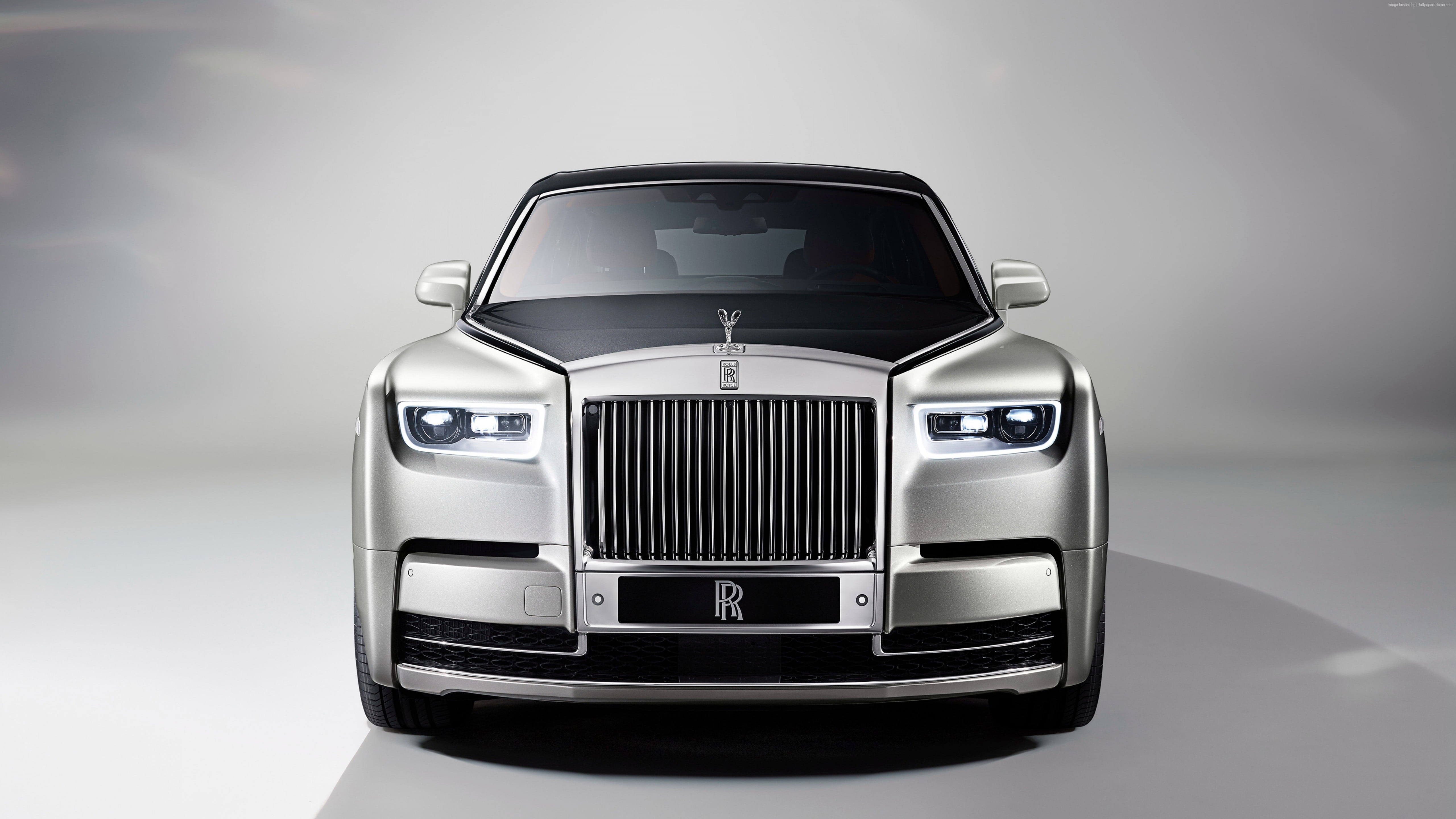 Rolls Royce Phantom Silver - HD Wallpaper 