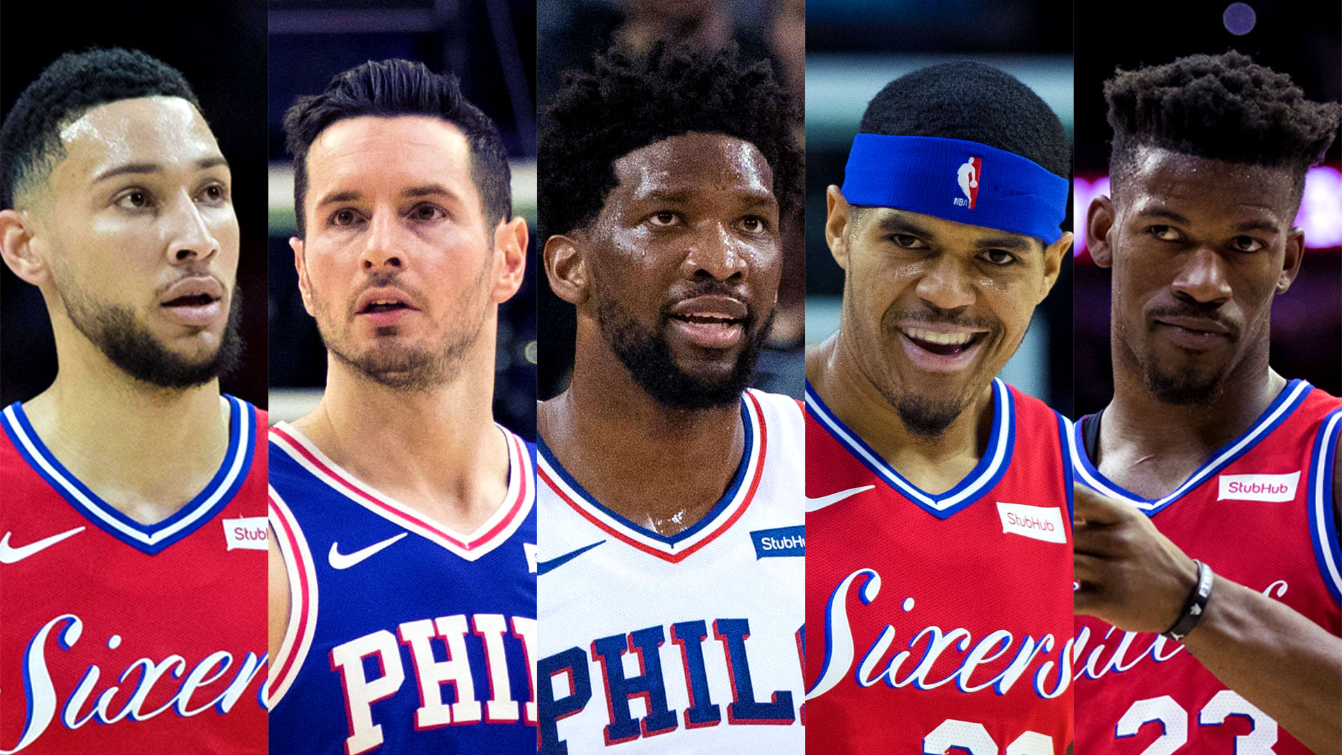 76ers Starting 5 2019 - HD Wallpaper 