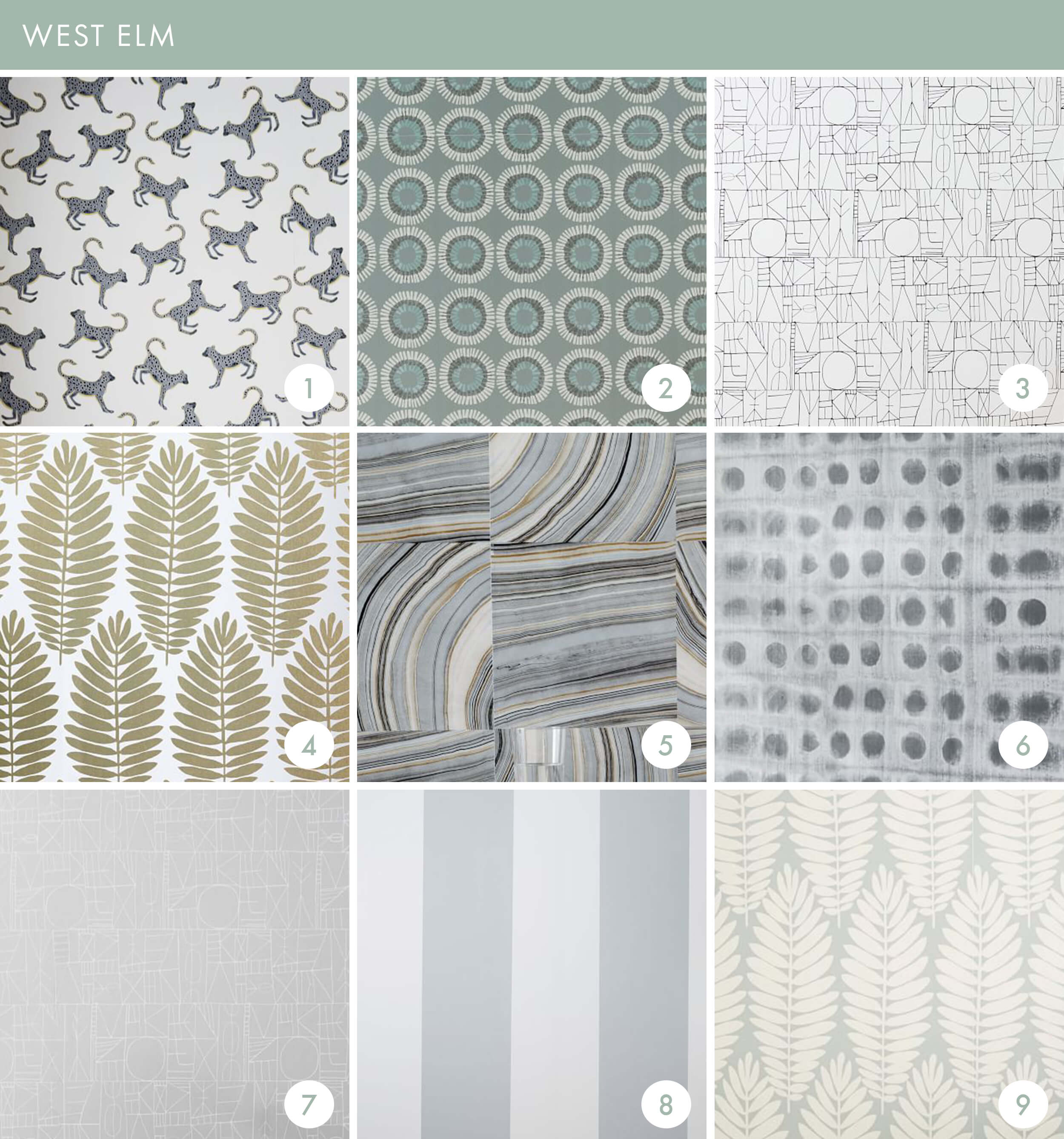 Emily Henderson Online Wallpaper Roundup West Elm - Interior Design - HD Wallpaper 