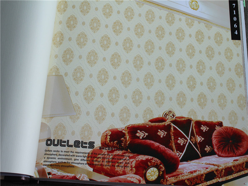 Gold Designer Modern Home Decorative Wallpaper Manufacturing - Kielbasa - HD Wallpaper 