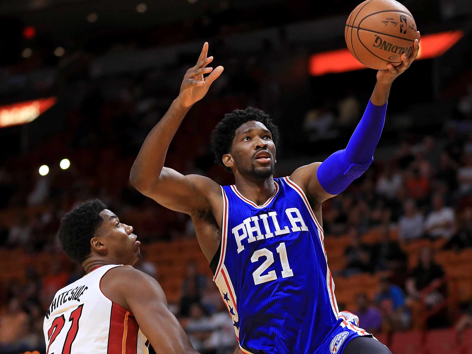 Joel Embiid Philadelphia 76ers - HD Wallpaper 