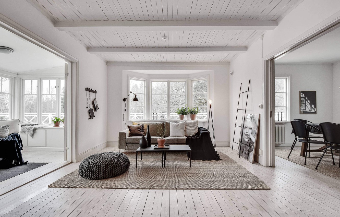 Photo Wallpaper Design, Style, Interior, Living Room, - HD Wallpaper 