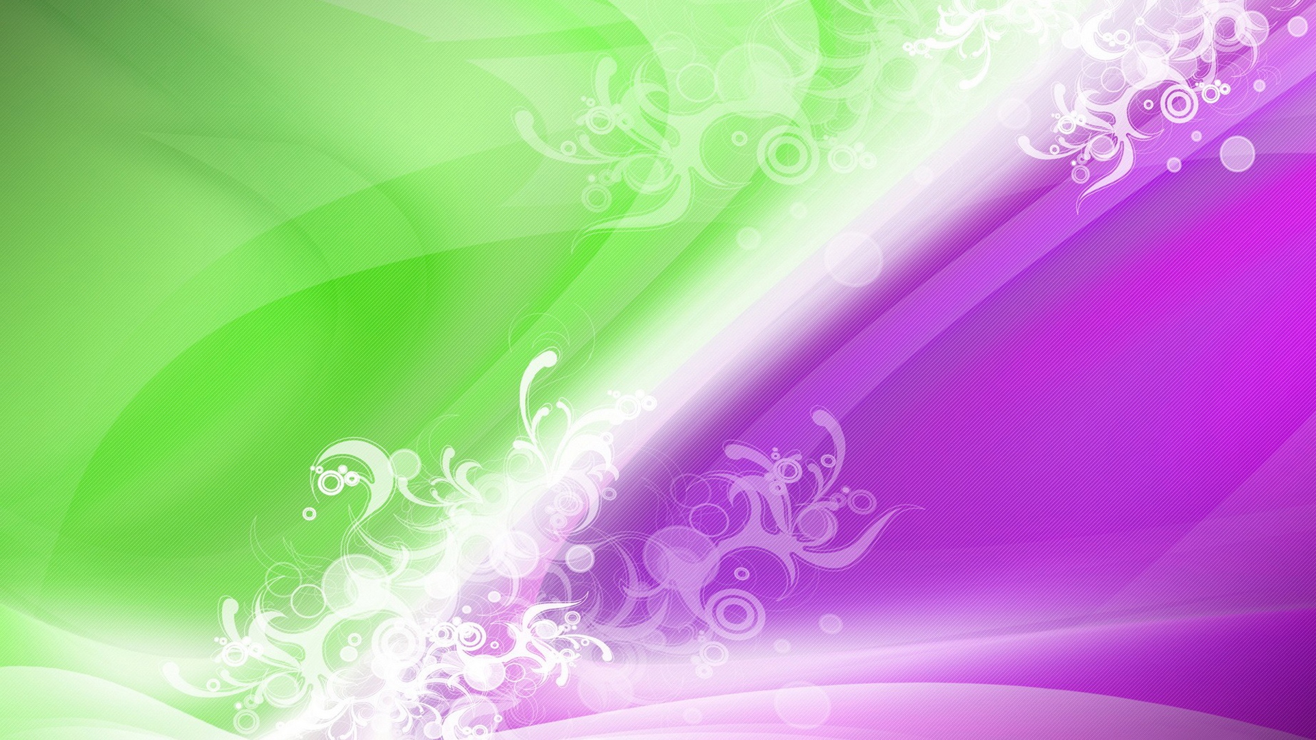 Wallpaper Tracery Green Violet Shine - Violet And Green Background - HD Wallpaper 