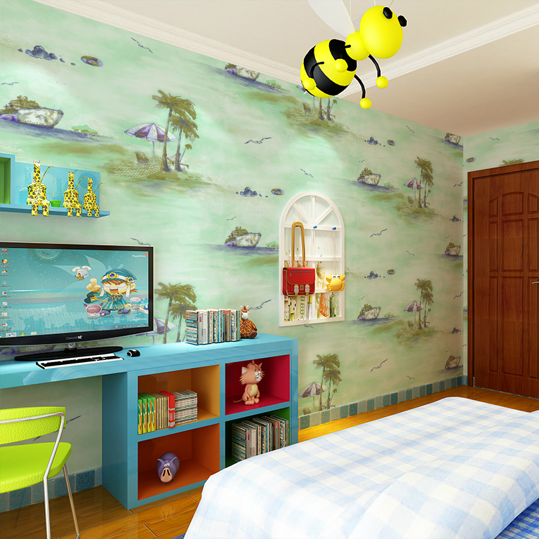 2018 High Quality Fashion Home Decoration Wallpaper - Design For Room Alphabet - HD Wallpaper 