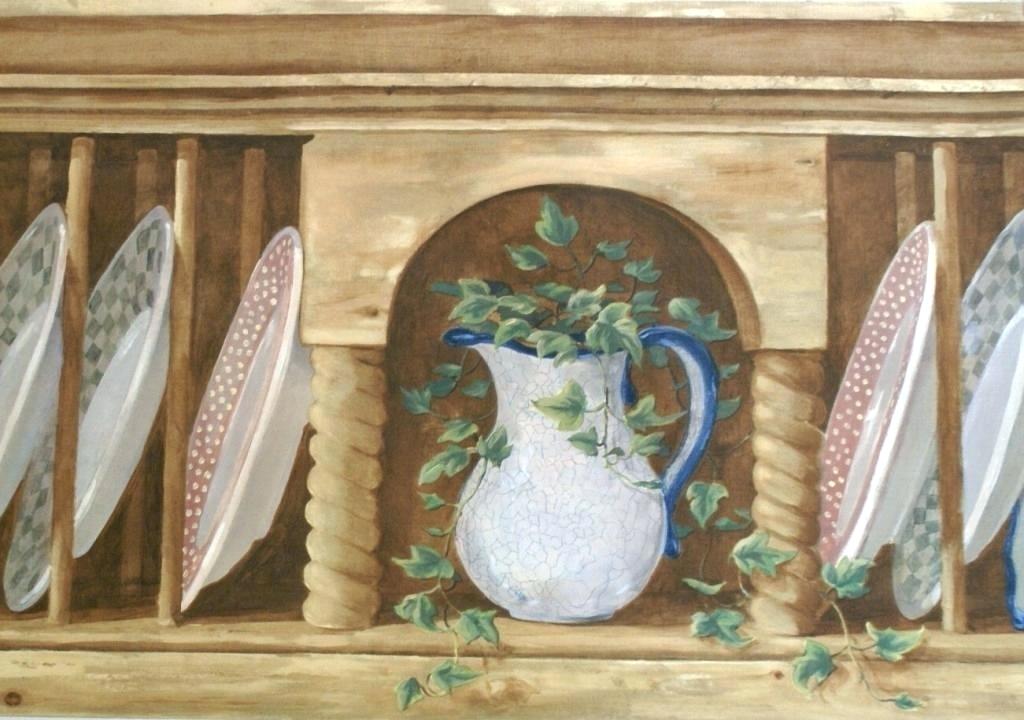 Country Wall Borders Country Wall Borders French Country - French Country Rooster Wallpaper Borders - HD Wallpaper 