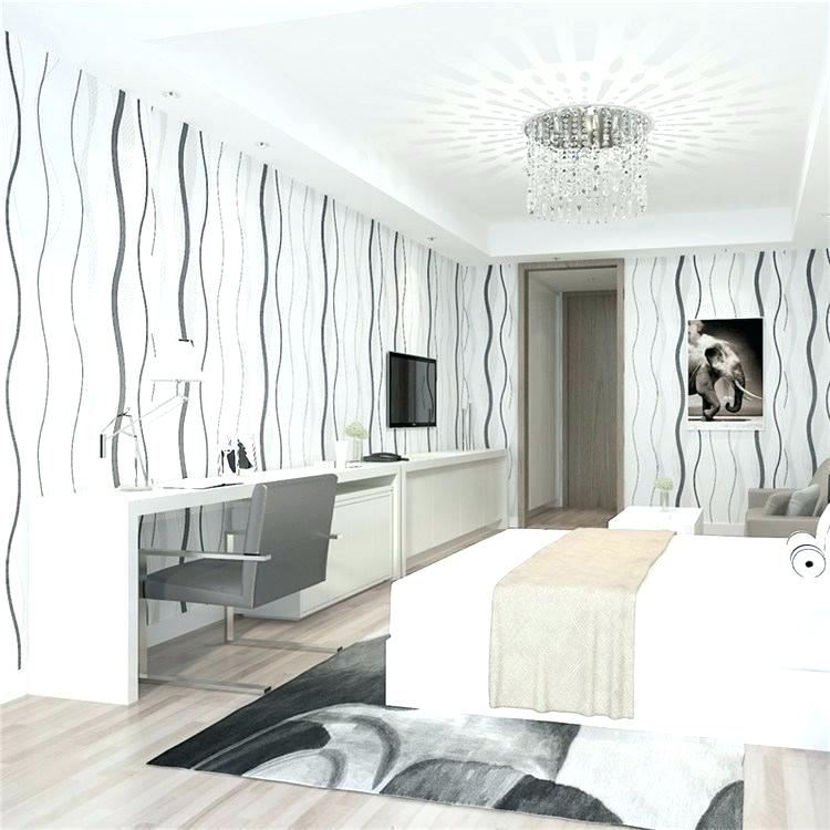 Fancy Wallpaper For Bedroom Wave Wallpaper For Bedroom - Negro Y Blanco Papel Pintado - HD Wallpaper 