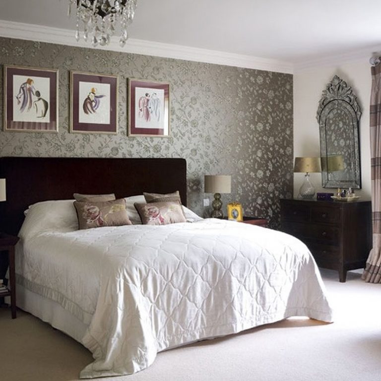 Floral Wallpaper Bedroom Ideas Luxury Cute Bedroom - Bedroom Design - HD Wallpaper 