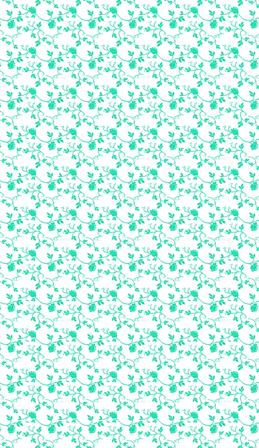Teal And White Floral Wallpaper - Wrapping Paper - HD Wallpaper 