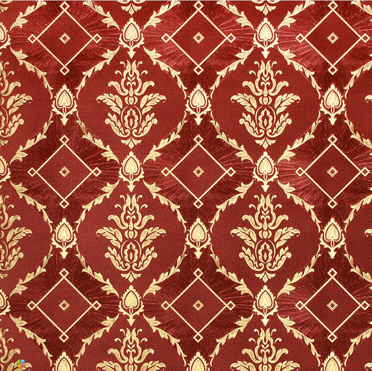 Gaming Wallpaper Red And Gold Pattan - HD Wallpaper 