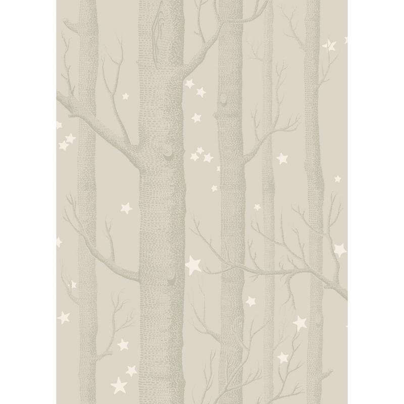 Woods & Stars Grey 103-11048 Lee Jofa Wallpaper 103/11048 - Cole And Son Wall And Stars - HD Wallpaper 