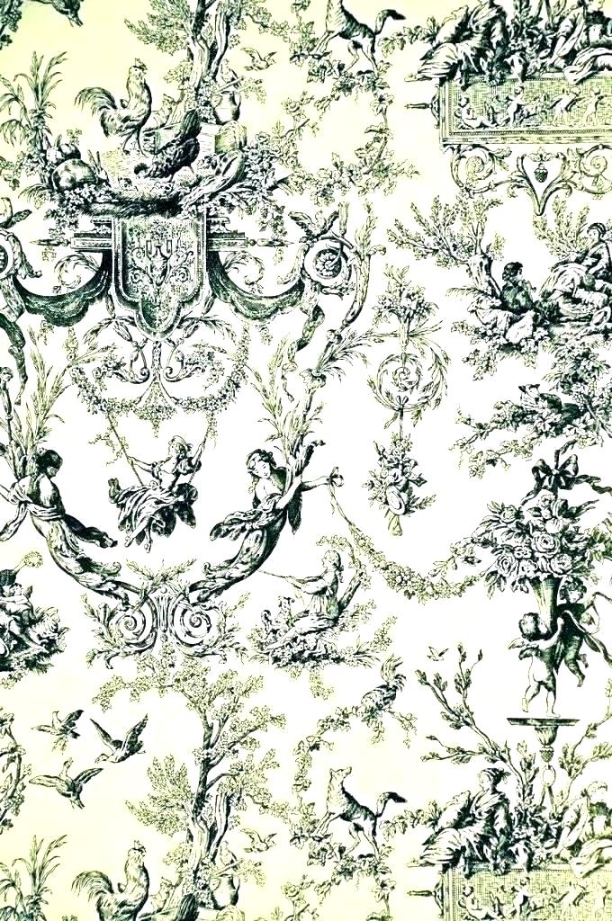 Country Wallpaper Border Country Wall Paper Border - French Toile Wallpaper Patterns - HD Wallpaper 
