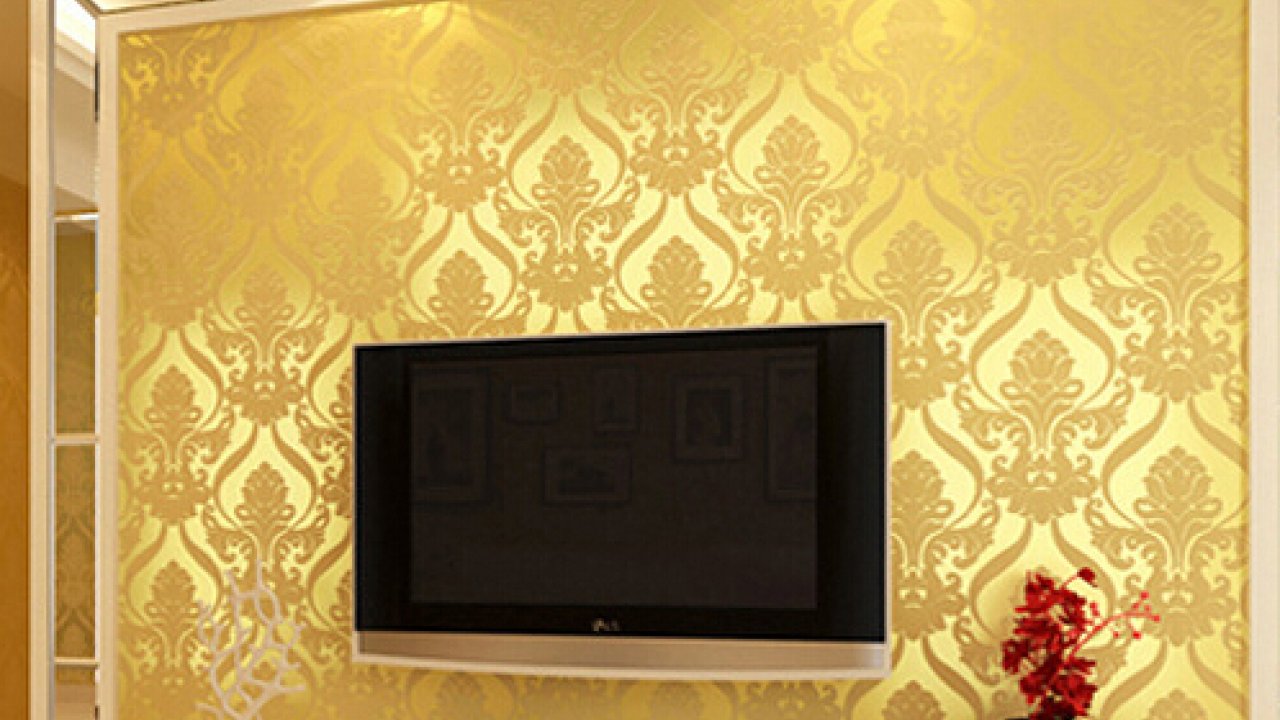 Luxury, Gold, Foil, Wallpaper, Wood, Pattern, For, - Wallpaper - HD Wallpaper 