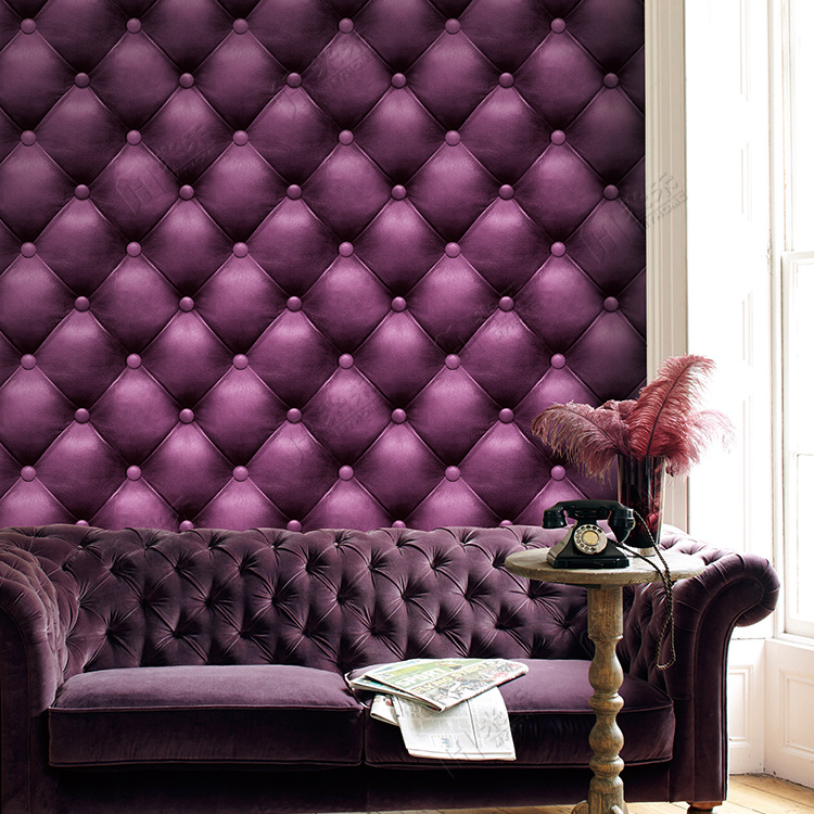 Pvc Vinyl Wallpaper Fashion Designs Cheap Wallpaper - Purple Color Room For Wallpapaer 3d - HD Wallpaper 