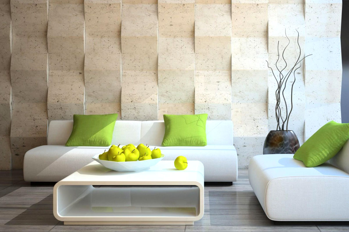 Wallpaper Designs For Kitchen - Main Hall Living Room Wall Designs - HD Wallpaper 