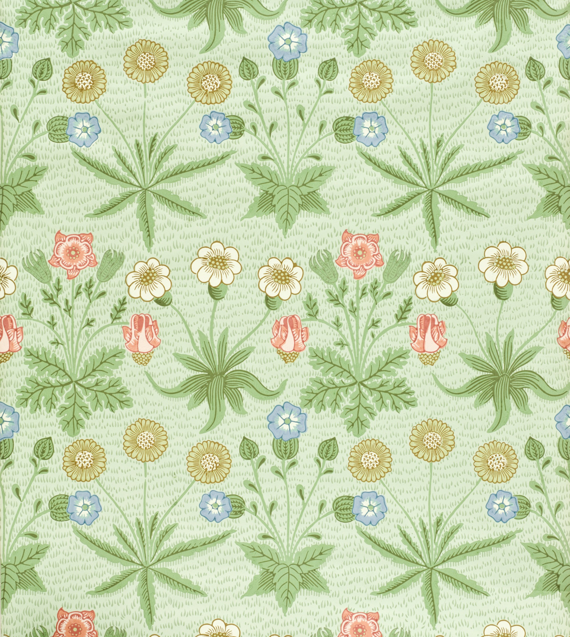 William Morris Daisy Wallpaper 1861 - HD Wallpaper 