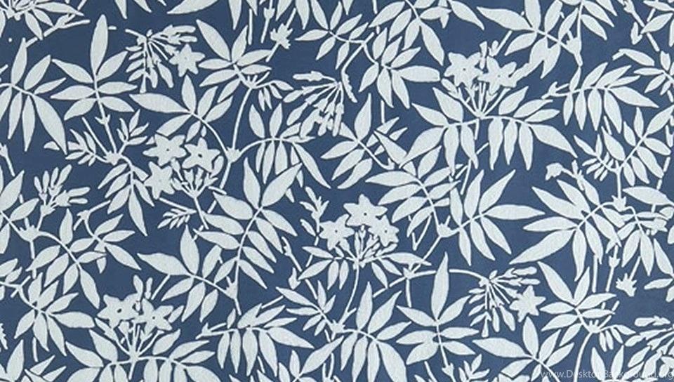 Blue And White Patterned Wallpaper Hd - HD Wallpaper 