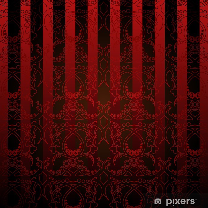Papier Peint Rouge Et Noir - HD Wallpaper 