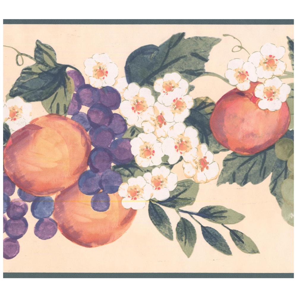 Flower Peach Border Design - HD Wallpaper 