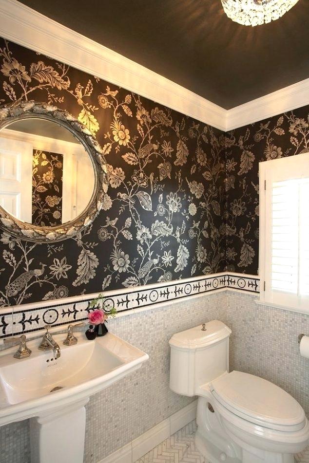 Contemporary Wallpaper Borders Uk Bathroom Traditional - Room Wall Border Designs - HD Wallpaper 