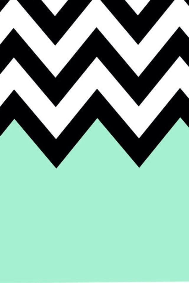 Black White And Turquoise - 640x960 Wallpaper 