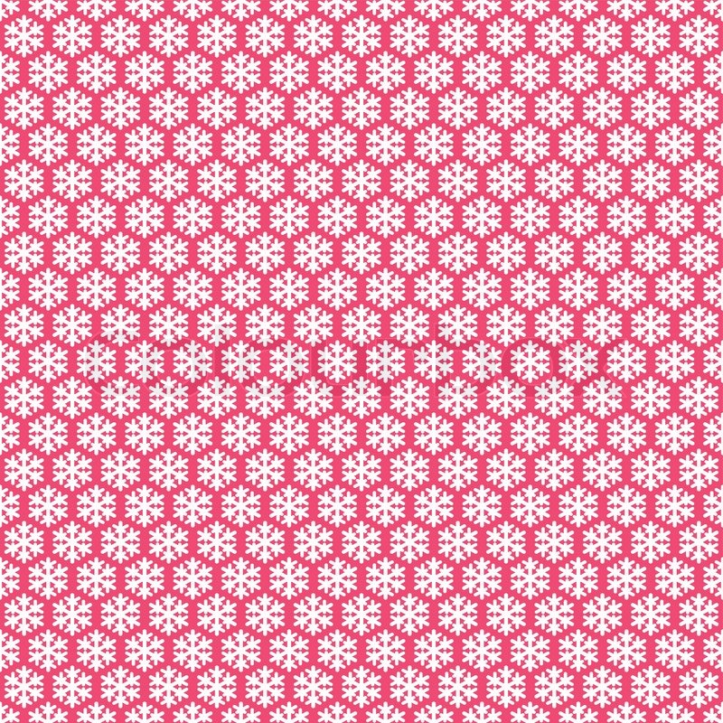 Pink Christmas Pattern Background - HD Wallpaper 
