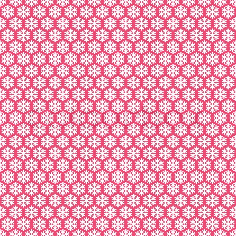 Pink Christmas Pattern Background - HD Wallpaper 